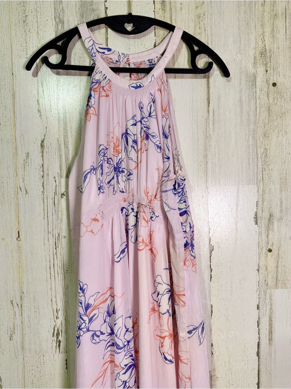 A Pea in the Pod Floral Halter Maxi Dress - Size M - Bohemian, maternity - Picture 5 of 12